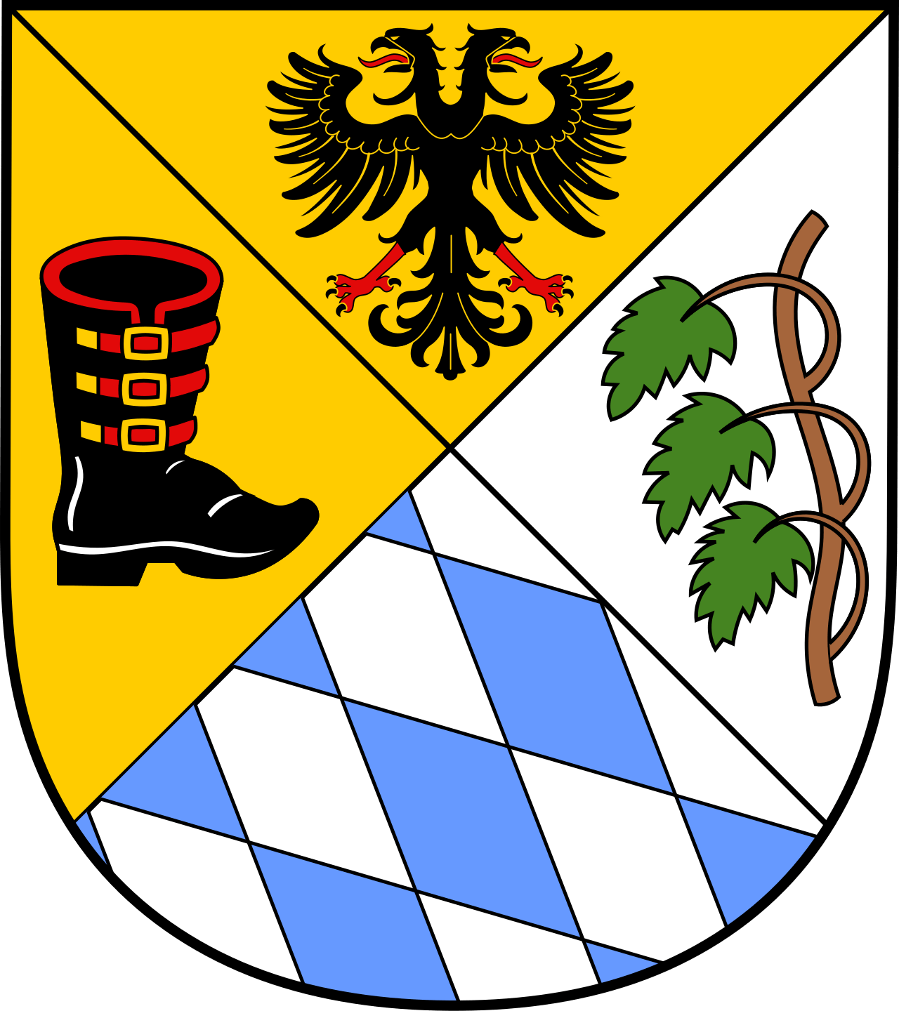 Wappen der Gemeinde Ried im Innkreis